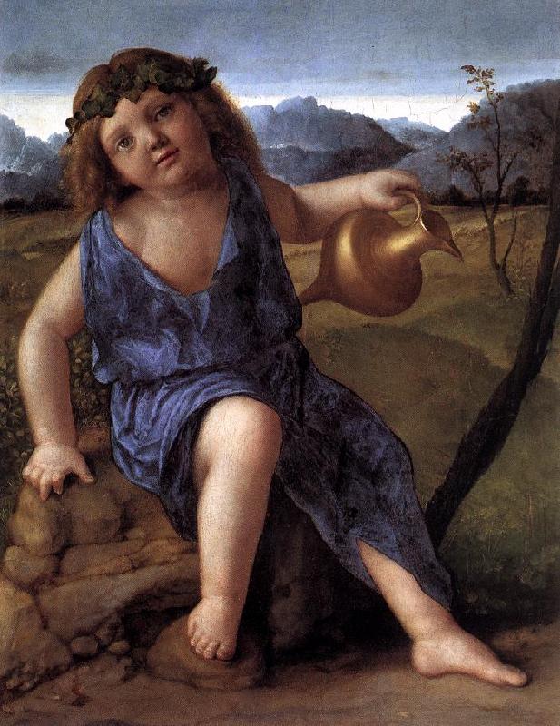 BELLINI, Giovanni Young Bacchus ffh